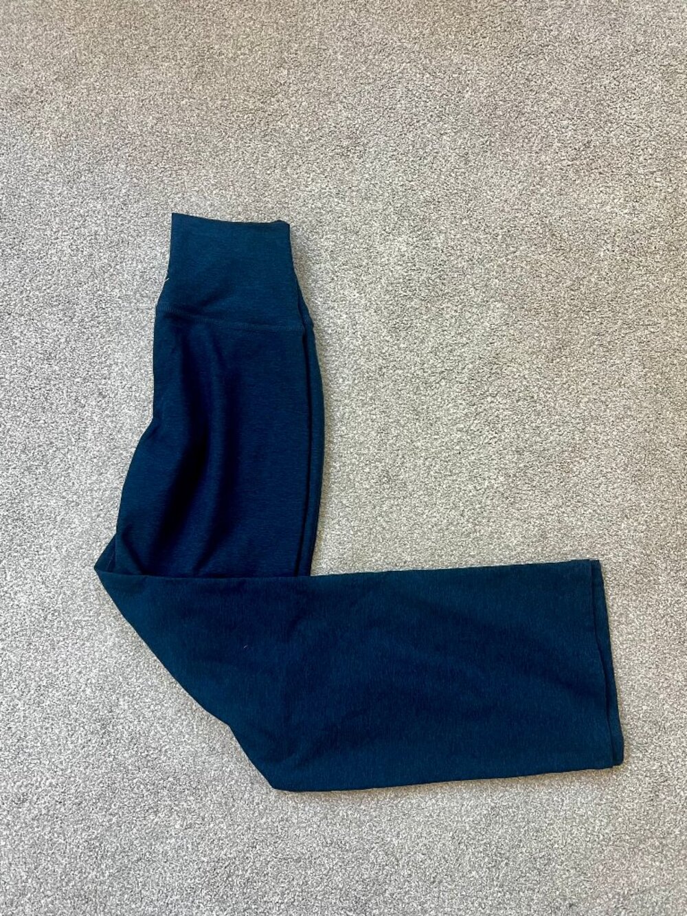 Beyond Yoga Spacedye Wide Leg Pants Navy Blue | XS | Excellent Condition